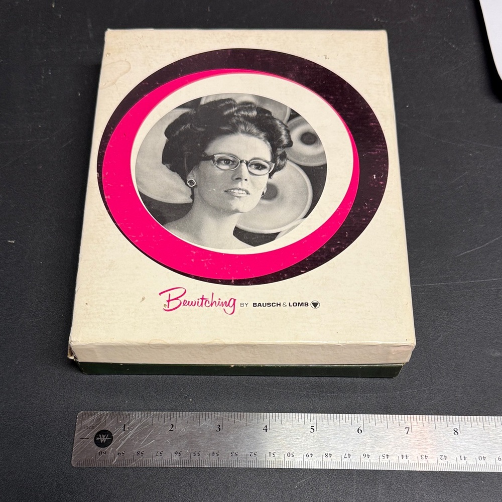 Bausch & Lomb Bewitching Eyewear Box - Pink and Black Design